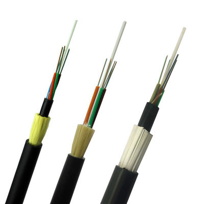 جودة  Aerial 48 Core Fiber Optic Cable , ADSS Optical Cable Outdoor Aramid Strength مصنع