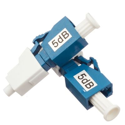 جودة  20dB Fiber Optic Cable Attenuator LC SC FC ST Male To Female مصنع