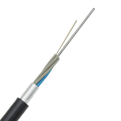 كابل الألياف المدرعة ذو الوضع الواحد G652D ذو 6 نواة مع أنبوب فضفاض
