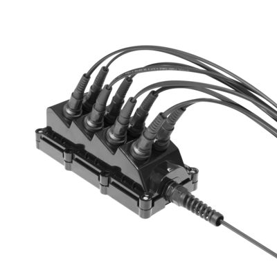 حل FTTH المقاوم للماء IP68 ، سلك تصحيح الألياف البصرية SC APC مع موصل Optitap