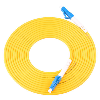 كابل تصحيح كابل الألياف الأحادي البسيط FTTH 2.0 مم 3.0 مم LC UPC