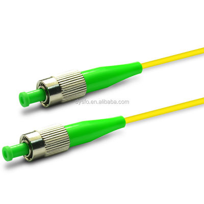 سلك تصحيح الألياف أحادية الوضع FC APC ، سلك توصيل الألياف الضوئية FTTH