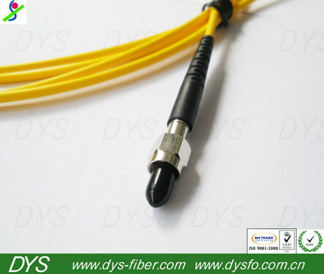 سلك تصحيح كابل الألياف البسيط الصناعي FTTH مع موصل SMA 905