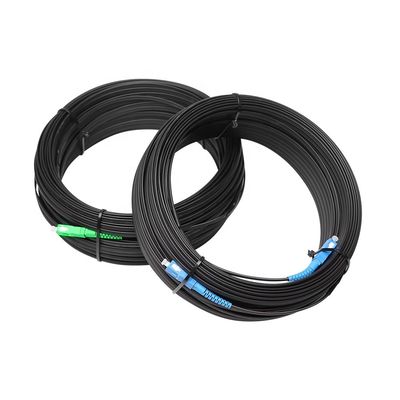 كابل إسقاط FTTH خارجي للطائر ، سلك تصحيح الألياف الضوئية G657A