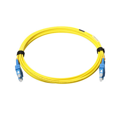 LC SC Duplex Fiber Jumper Patch Cord 1m مع شهادة ISO9001