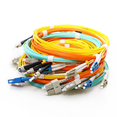 كابل تصحيح كابل الألياف FTTH UPC APC مع موصل MTRJ MU DIN