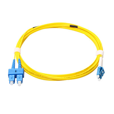 كابل تصحيح كابل الألياف FTTH UPC APC مع موصل MTRJ MU DIN