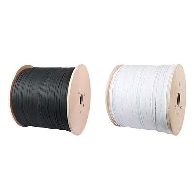 سعر المصنع 1،2 Core FTTH G657A1 G657A2 Flat Drop Optic Cable
