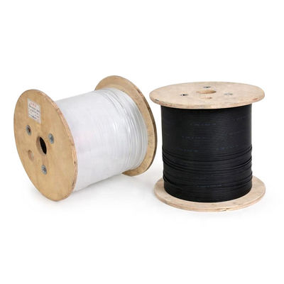 1 Core Toneable G657A1 G657A2 G657A3 FTTP ضيق مخزّن داخلي / خارجي كابل إسقاط للاتصالات السلكية واللاسلكية ، كابل إسقاط مسطح