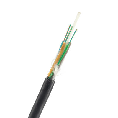 GYFTY 12 24 36 48 72 96144288 Core G652D وضع واحد تقطعت بهم السبل فضفاض أنبوب الألياف البصرية كابل