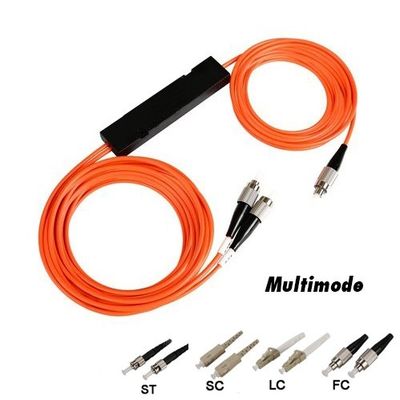 1x2MM FBT الألياف البصرية الفاصل المتعدد ODM OEM مع بنفايات معتمد