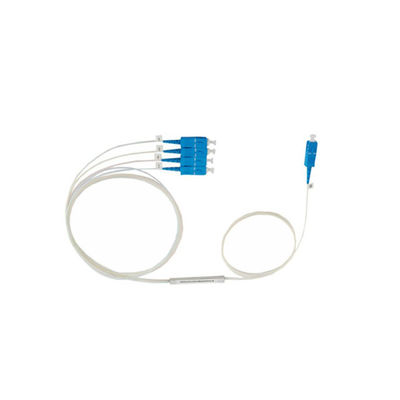 أنبوب فولاذي صغير من النوع 1 * 4 PLC الفاصل مع موصل SC APC UPC