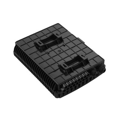 IP65 الألياف البصرية مربع الطرفية ، FTTH قطرة كابل مربع اللون الأسود