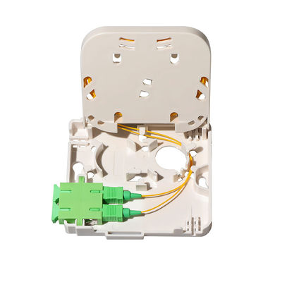 FTTH 1 Port مربع الألياف البصرية الطرفية Mini SC نوع للوحة مقبس الحائط