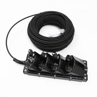 صندوق مشترك الألياف البصرية IP68 MST ، صندوق طرفي توزيع FTTH مع محول ODVA PTLC ODC