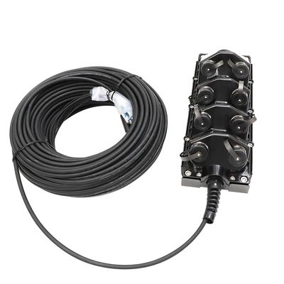 صندوق مشترك الألياف البصرية IP68 MST ، صندوق طرفي توزيع FTTH مع محول ODVA PTLC ODC