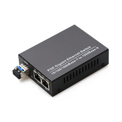 SFP LC Fiber Ethernet Media Converter 20 كم لشبكة FTTH FTTB FTTX