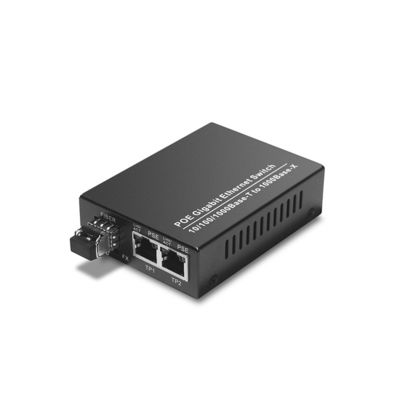 SFP إلى RJ45 محول الألياف البصرية للوسائط أحادية الوضع سيمبلكس Duplex 10M 100M