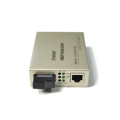 SFP إلى RJ45 محول الألياف البصرية للوسائط أحادية الوضع سيمبلكس Duplex 10M 100M