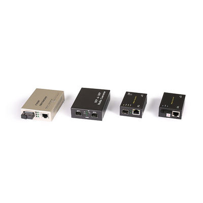 محول وسائط الألياف البصرية السريع جيجابت SFP LC SC 100M 1000M