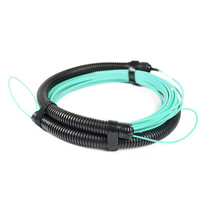 تخصيص MPO LC Breakout Cable Fanout 8 Core لمركز البيانات