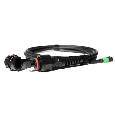 تخصيص MPO LC Breakout Cable Fanout 8 Core لمركز البيانات
