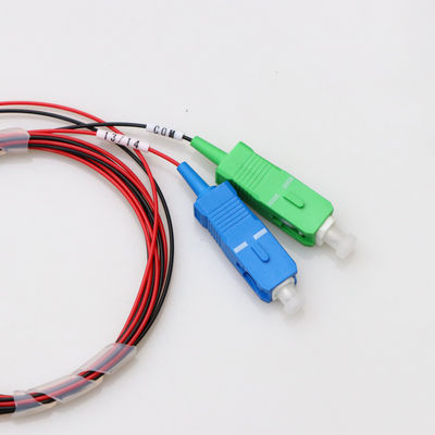 مرشح الألياف البصرية FWDM 1490nm Pon WDM مع منفذ الكيبل التلفزيوني Tx1550nm