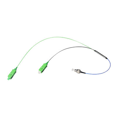 1260 ~ 1620 نانومتر 1x2 DWDM CWDM Filter Multiplexer لأنظمة إضافة / إسقاط WDM