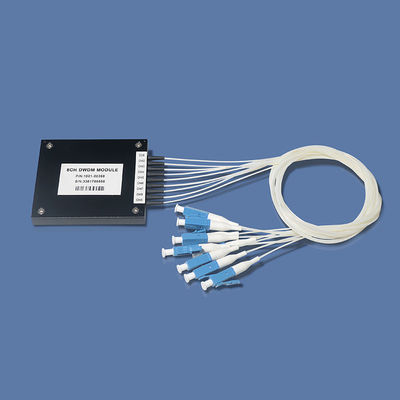 1260 ~ 1620 نانومتر 1x2 DWDM CWDM Filter Multiplexer لأنظمة إضافة / إسقاط WDM