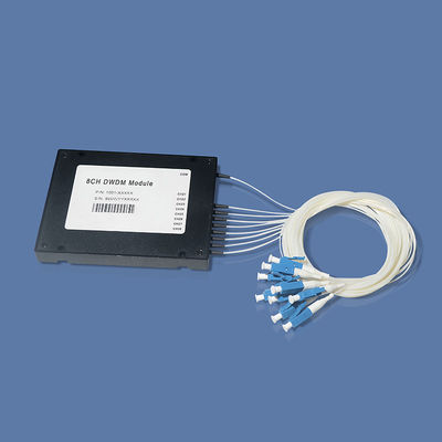 1260 ~ 1620 نانومتر 1x2 DWDM CWDM Filter Multiplexer لأنظمة إضافة / إسقاط WDM