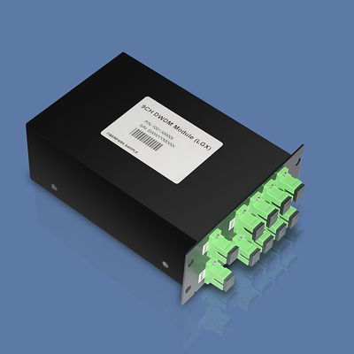 1260 ~ 1620 نانومتر 1x2 DWDM CWDM Filter Multiplexer لأنظمة إضافة / إسقاط WDM