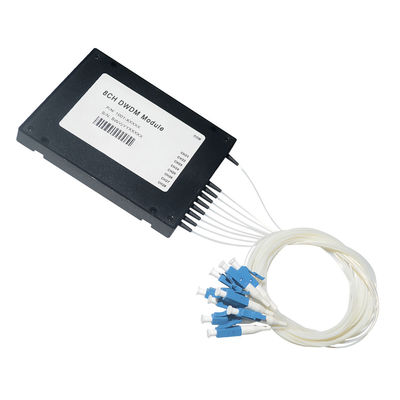ABS Box WDM تقسيم الطول الموجي مضاعفة 8 قنوات 16 قناة