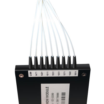 ABS Box WDM تقسيم الطول الموجي مضاعفة 8 قنوات 16 قناة
