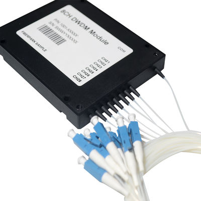 WDM CWDM Dwdm Mux Demux وحدة 16 قناة 18 قناة للاتصالات