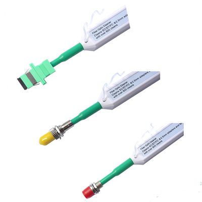 منظف ​​موصل الألياف البصرية LC SC ST FC 1.25mm 2.5mm Ferrule