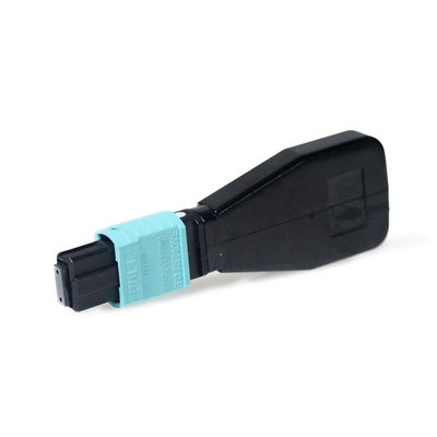 MTP MPO Fiber Optic Loopback OM3 24 Fiber لمركز البيانات OEM