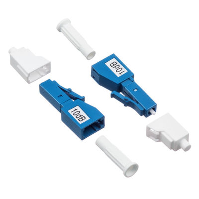 اللون الأزرق 5db المخفف الألياف الضوئية ذكر إلى أنثى نوع التوصيل