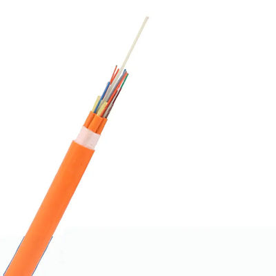 كابل الألياف البصرية الداخلي ذو 12 نواة FTTH OM3 / كابل توزيع الألياف البصرية
