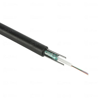 في الهواء الطلق 2 الأساسية كابل الألياف البصرية المدرعة مع MDPE غمد 7.6mm قطر