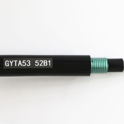 كابل الألياف البصرية المدفون في الهواء الطلق 12 كور G.652D مع غلاف PE