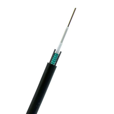 كابل الألياف البصرية الخارجي 2 Core 4 Core 6 Core وضع فردي G652D GYXTW