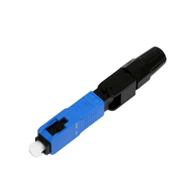 SC APC موصل الألياف البصرية السريع للماء لمعدات الاتصالات FTTH
