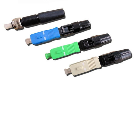 SC APC موصل الألياف البصرية السريع للماء لمعدات الاتصالات FTTH