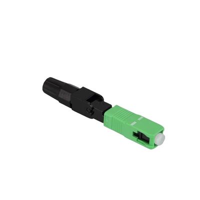 FTTH Network SC APC Fast موصل for Drop Cable قم بتثبيت OEM