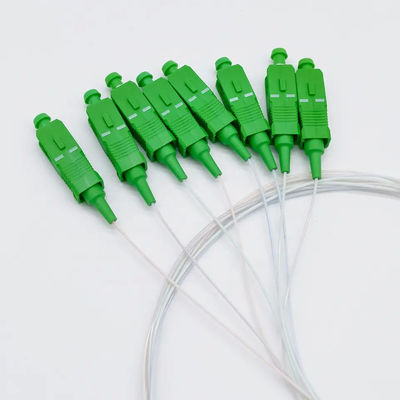 1 × 4 SC APC Fiber Optic Splitter ، Mini Type PLC 4 Way Splitter لتلفزيون الكابل