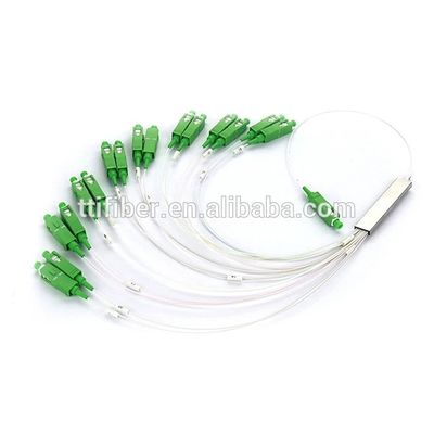 تخصيص PLC الألياف البصرية الفاصل 1x8 مع موصل SC APC