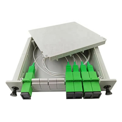 تخصيص الألياف البصرية الفاصل ، 1X32 كاسيت PLC الفاصل مع موصل SC UPC