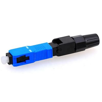 50/125 سيمبلكس Fiber Optical Fast موصل SC UPC الوضع المتعدد