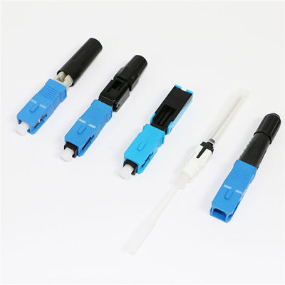 50/125 سيمبلكس Fiber Optical Fast موصل SC UPC الوضع المتعدد