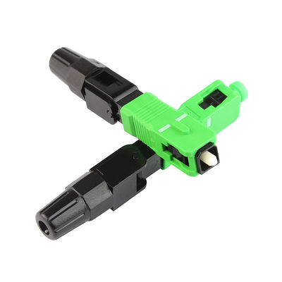 FTTH Network SC APC Fast موصل for Drop Cable قم بتثبيت OEM